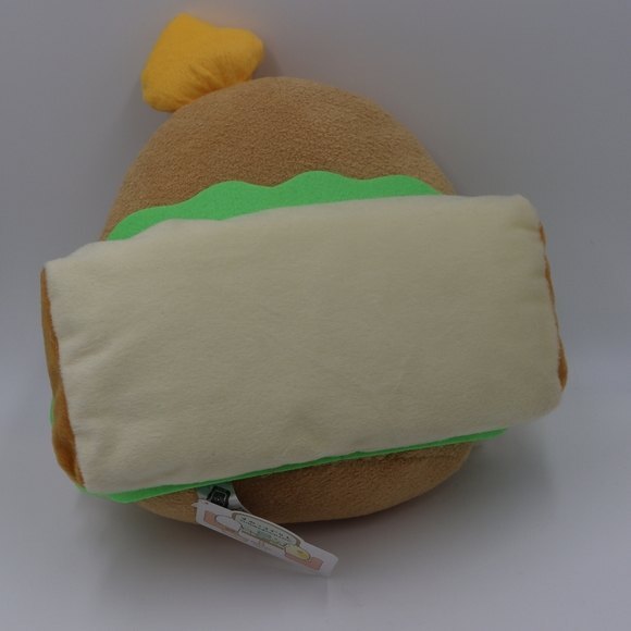 Sumikkogurashi Tonkatsu Sandwich Plush 11" San-X Kawaii Japan NWT - Picture 4 of 7